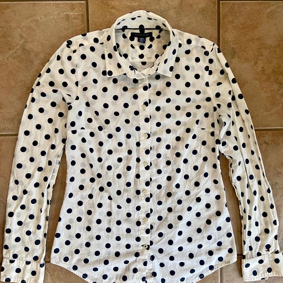 Tommy Hilfiger Long Sleeve Button Up Shirt - Picture 1 of 4